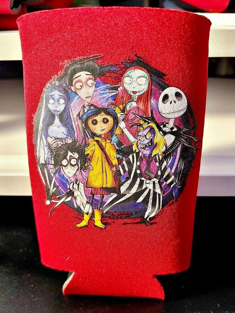 Halloween character can cooler